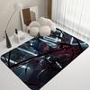 Video Game A-Arknights Room Mats Cheaper Anti-slip Modern Living Room Balcony Printed Household Carpets