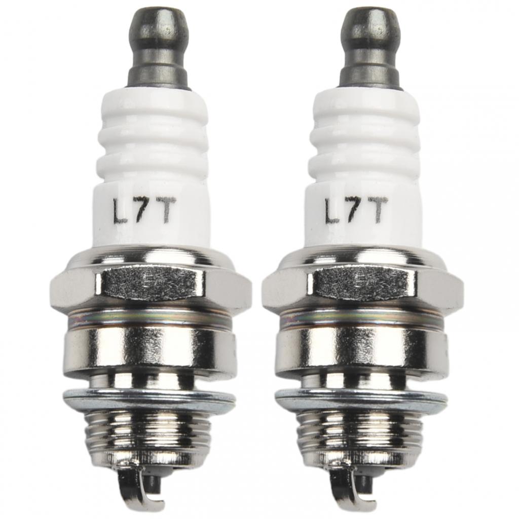 2x Spark Plugs For Bosch WR11EO For 29010007 29010008 Lawn Mower Parts