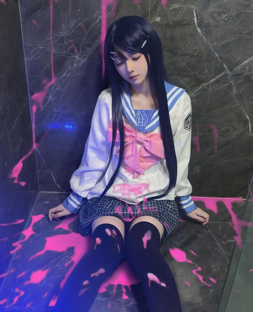 [CR ROLECOS] Maizono Sayaka Cosplay Costume Maizono Sayaka Cosplay Uniform Costume COSPLAY (Maizono Sayaka, S)