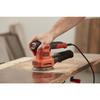 Multiponceuse filaire 200W BLACK+DECKER (Livrée avec un coffret 6 abrasifs + 23 plateaux + 1 doigt de ponçage) - BEW200-QS