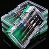 10PCS S2 Steel Fast Driving Impact Resistant Impact Bit Set Hex Shank with Strong Magnetic Socket Sleeves Hardware Parts Tools