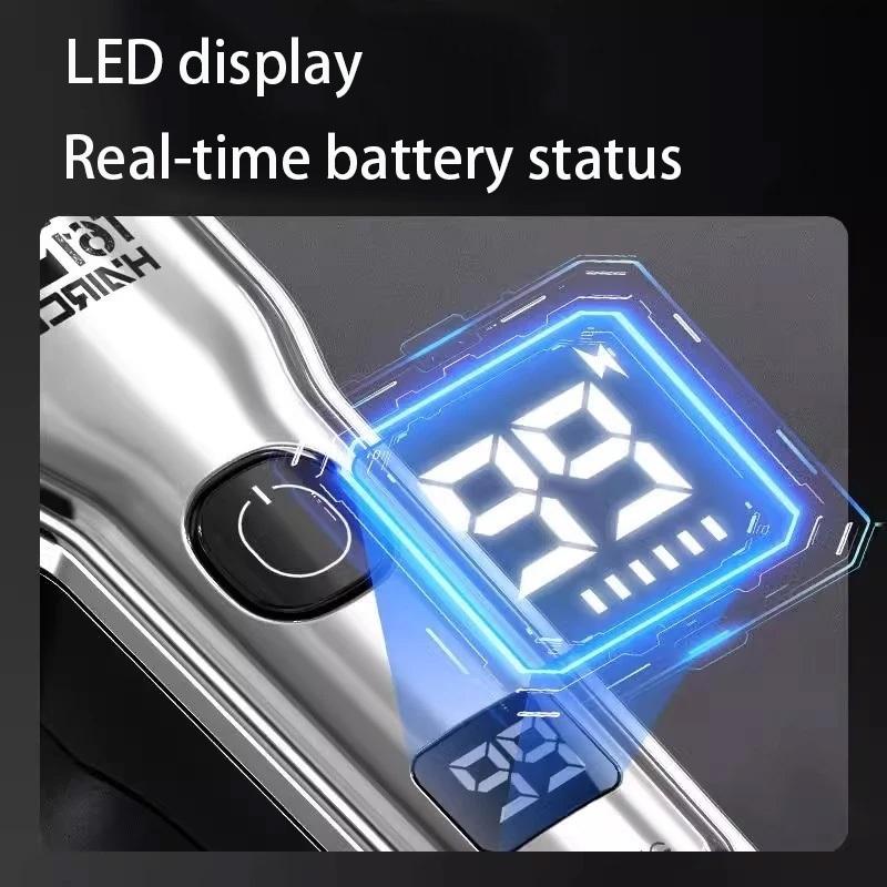 Cichy zestaw do strzyżenia włosów dla niemowląt - Bezpieczny trymer, Cichy dla noworodków, Zaokrąglone ostrza, Akumulatorowy, Bezbolesne i bezstresowe strzyżenie w domu dla dzieci