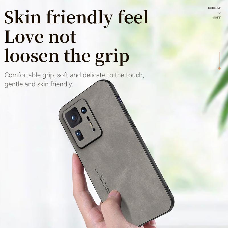 Per Xiaomi MIX 4 Custodia Morbida in Pelle di Pecora per Xiaomi MIX 3 Pro Copertura Opaca Protettiva per Obiettivo Fotocamera Paraurti Antiurto