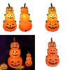 Stunning 4ft Halloween Inflatables Pumpkin Decoration With Bright Led Lights For Outdoor Fun