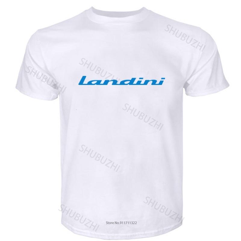 

cotton tshirt for boys Fashion brand t shirt mens loose Landini Tractors T-Shirt VARIOUS Tractor Farming 4XL