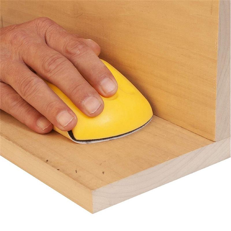5-inch / 6-inch Hand Sanding Block Spray Paint Grinding Block Abrasive Tool Sanding Disc Polishing