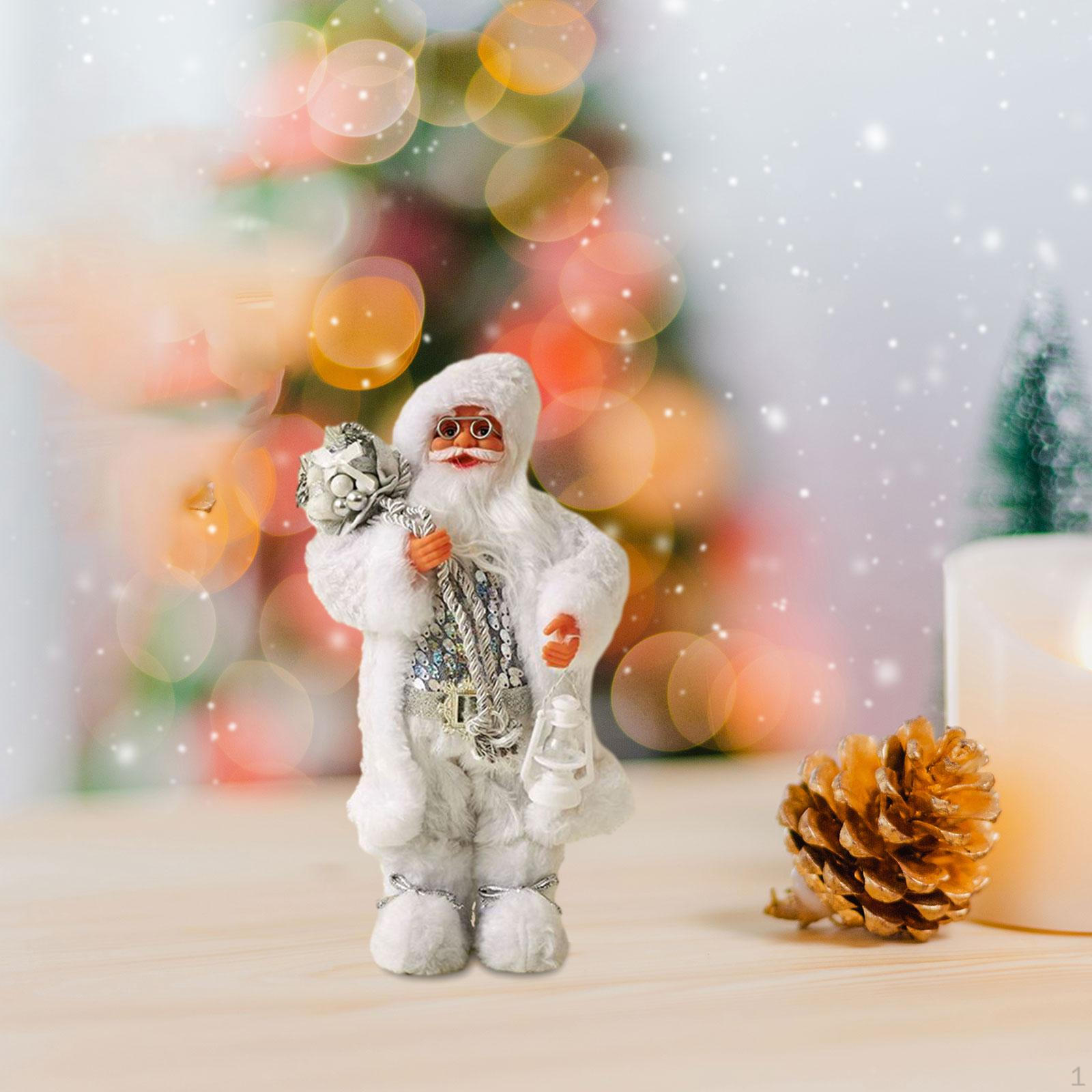 Праздничная статуэтка Деда Мороза для настольного декора 30CM