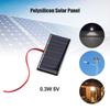 5V 75mA Solar Panel Mini Solar System Polysilicon Board Solar Cell Polycrystalline Solar Epoxy Panel For Battery Charger DIY Toy