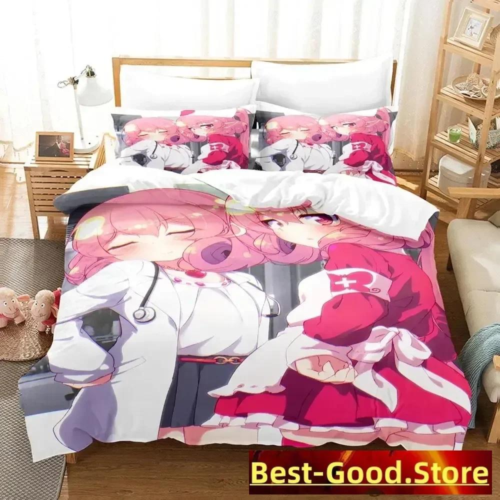 2023 Pink Neneka Bedding Set Single Twin Full Queen King Size Bed Set Adult Kid Bedroom Duvetcover Sets Anime Parure De Lit Bed