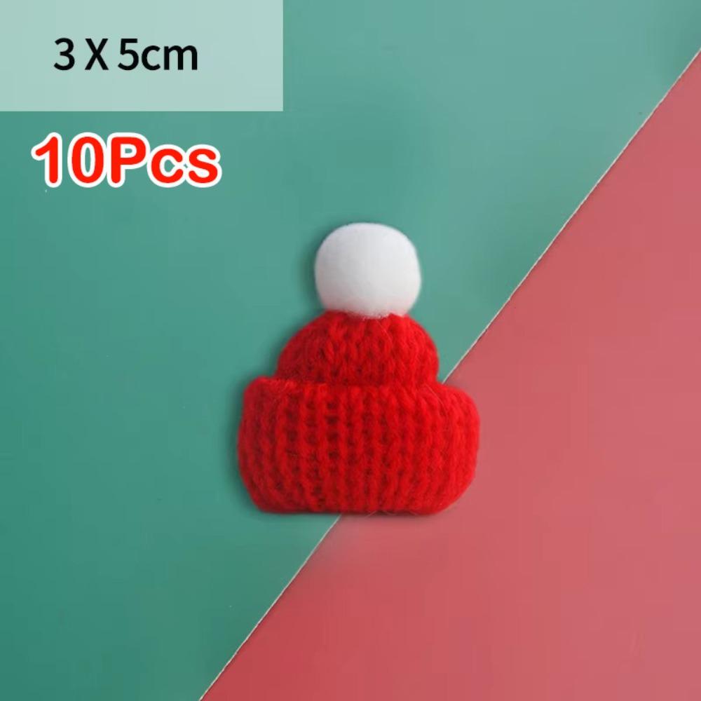 Transparent Gingerbread Bottle Brown Christmas Decoration Candy Juice Coffee Bottle  Child Gift