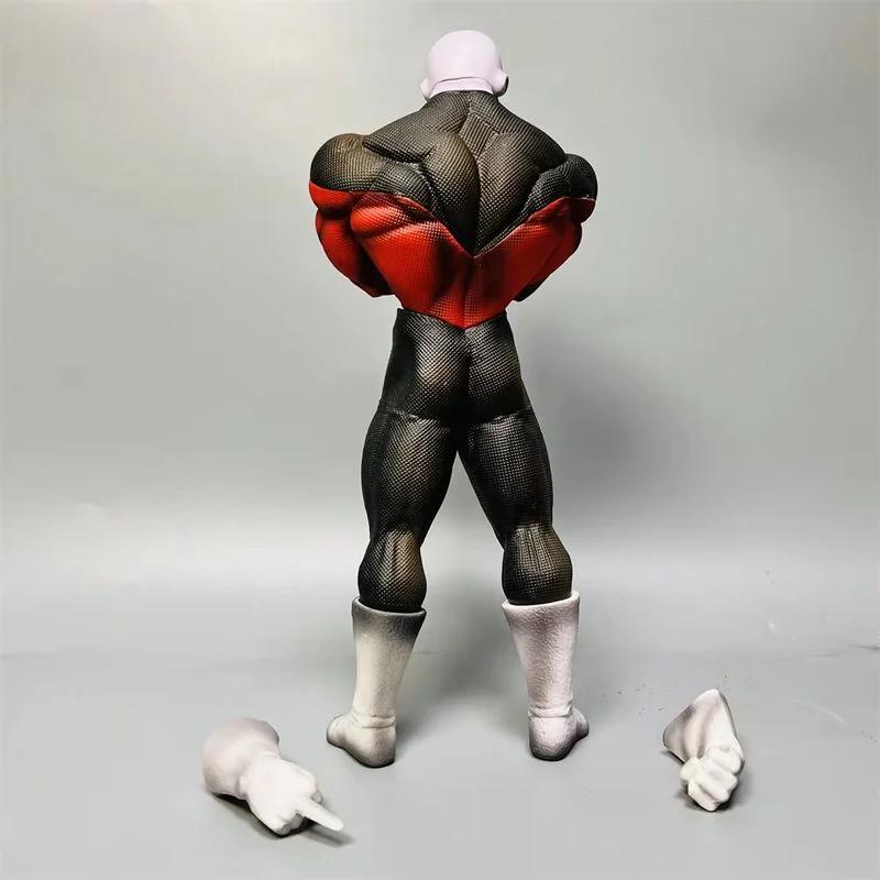 25cm Dragon Ball Anime Super Jiren Three Arm Interchangeable Action Figure Pvc Model Statue Collection Decoration Toys Gift
