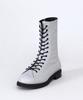 Heenn Mid Calf Monkey Boots. Cloudy Gray