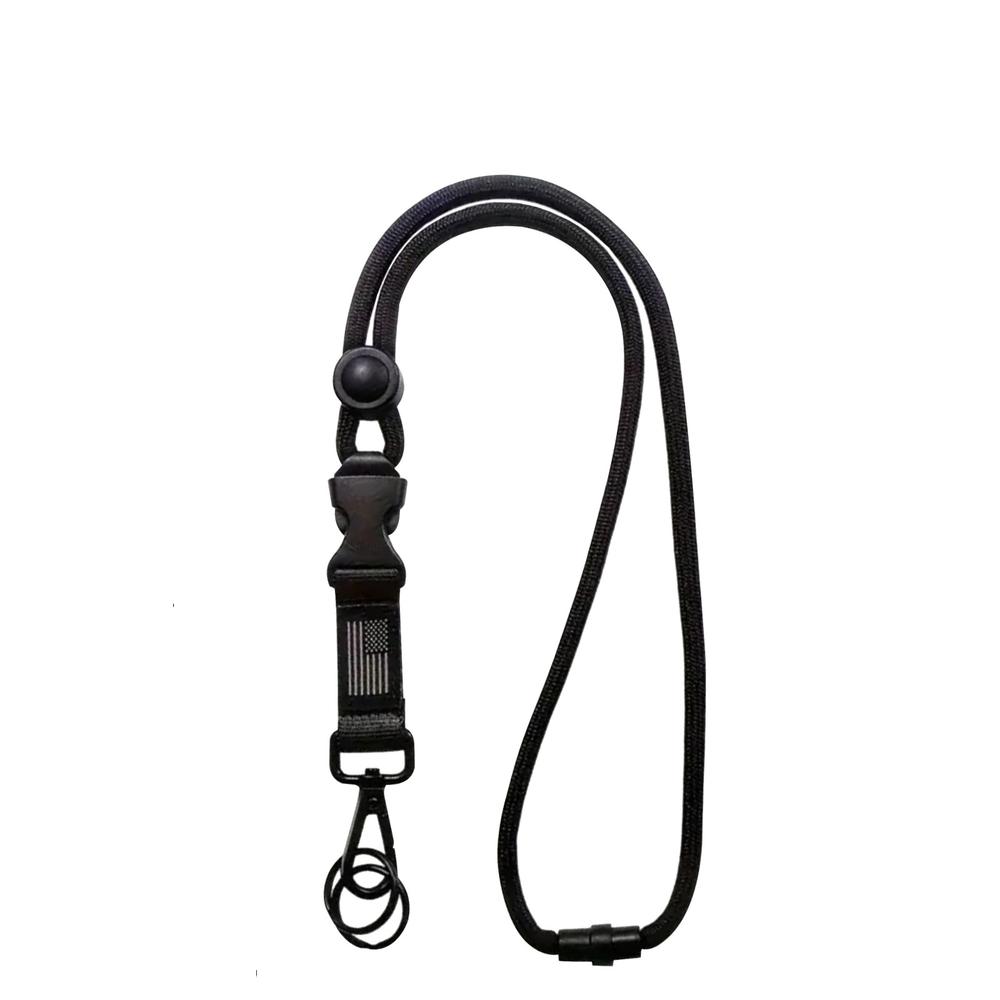 

Heavy Duty Removable Badge Reel Holder Keychain Hanging Neck Strap Lanyard Tactical Id Name Card Holder For Outdoor Hiking