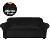 High Grade Plush Stretch Sofa Covers for Living Room Sectional Corner Couch Slipcover Elastic Furniture Protector 1/2/3/4 Seater