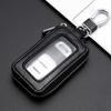 Universal Leather Car Key Bags Zipper Classic Key Pouch Hook Keychain Holder Men Women