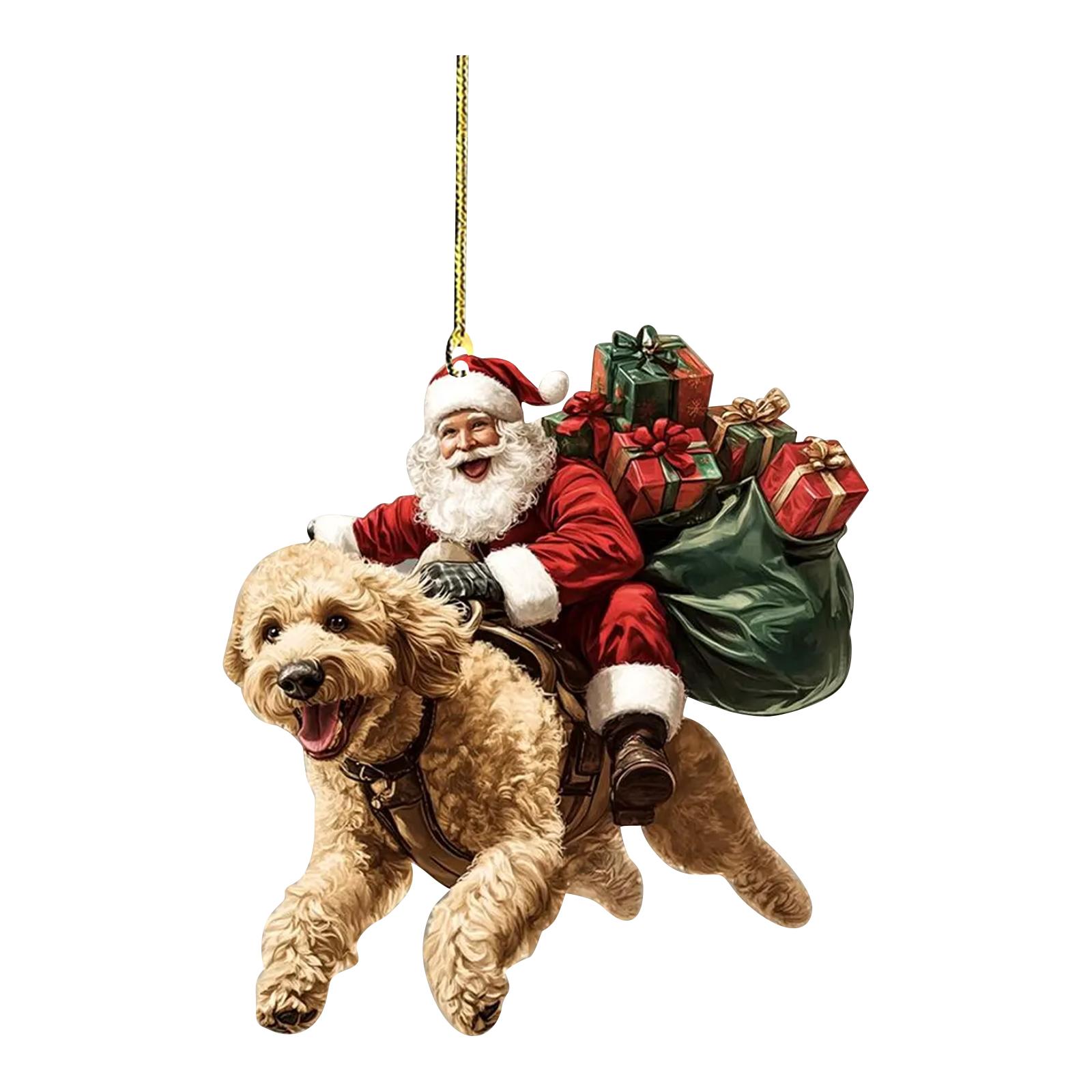 

2D Рождественские украшения, Акриловая плоская елка, Домашний декор, Подвеска на елку One Size