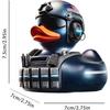 Armed Army Duck,Veteran Tribute Duck,Military Uniform Armed Forces Resin Ducks for Jeeps Ducking,Veterans Memorial Duck Honoring Veterans Rubber