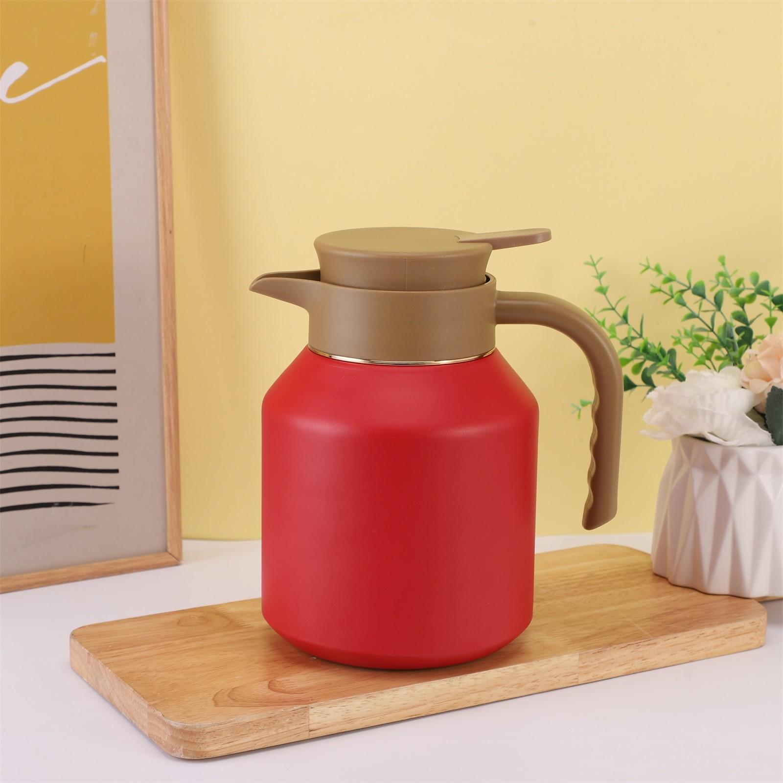 Large Capacity 316 Stainless Steel Tea Kettle with Insulated Infuser and Stewing Feature 1800ML