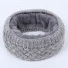 Children Baby Warm Cotton Brushed Knit Neck Winter Scarf for Women  Warmer Circle Ski Climbing Scarf Neck Scarves Men