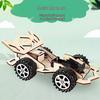 DIY Wooden Electric Racing Car Kit for Kids - Educational and Fun Science Experiment