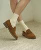 Customade 4Cm Suede Western Penny Loafers Brandon (Cr0091Snf)