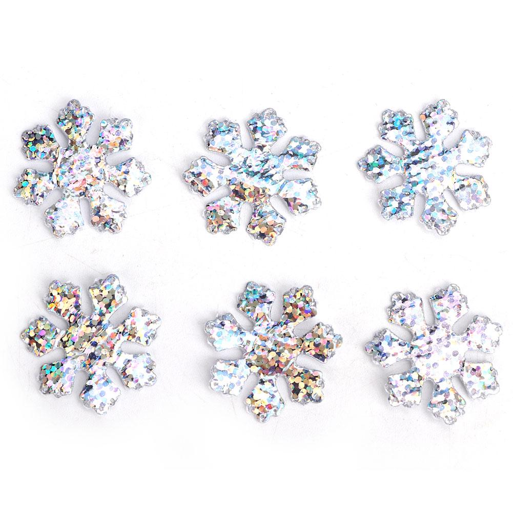 300 ks sněhových vloček, konfety, vánoční dekorativní doplněk, sněhové vločky, vánoční ozdoba méně než více než (25 mm