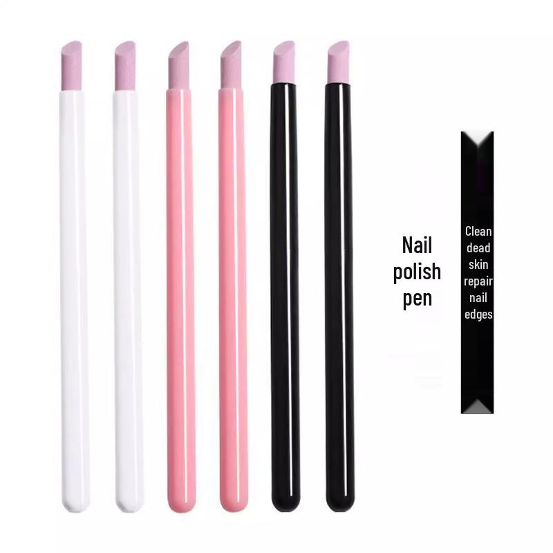 Quartz Nail Art Engraving and Polishing Pen - Fine Matte Surface and Dead Skin Remover