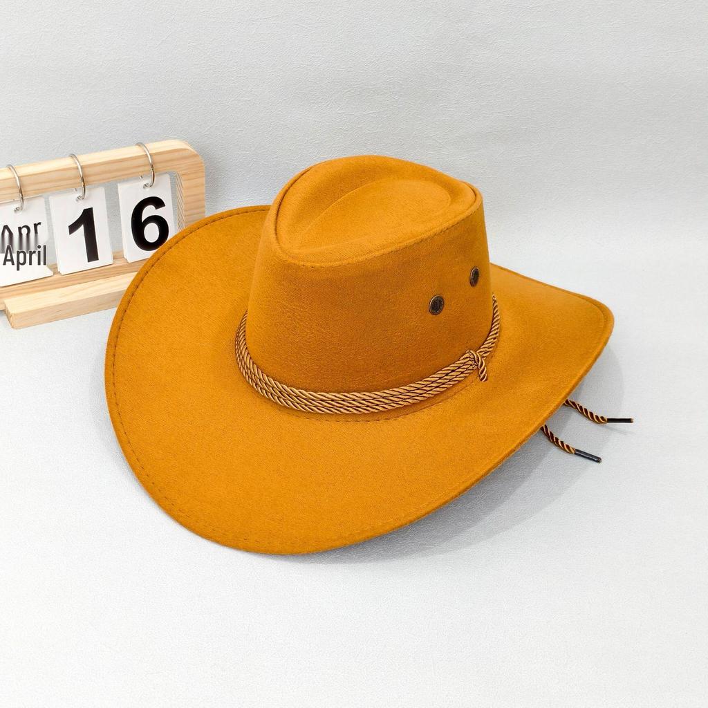 Outdoor Stroh Cowboy Sonnenhut - Sonnenschutz für Reisen & Grasland-Abenteuer