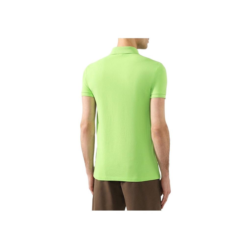 Polo Ralph Lauren Logo Embroidered Casual Short Sleeve Polo Shirt Men tops Green 710795080-021