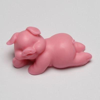 Stampo per Torta in Silicone 3D a Forma di Maiale Fatto a Mano Fondente Stampo per Sapone per Decorare Accessori da Cucina Stampo in Silicone