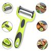 Multifunction Peeler Three in One for Carrot Cucumber for Melon Potato Stainless Steel Peeler 3 In 1 Rotary Peeler