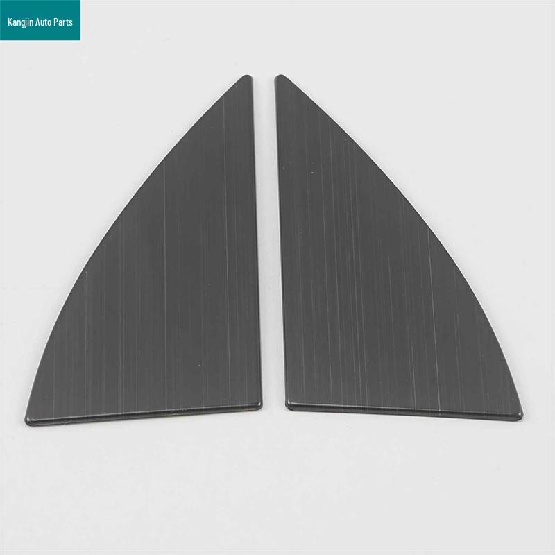Chevrolet Equinox Brushed Black Titanium Stainless Steel Interior Gear Shifter Front Pillar Console Buttons