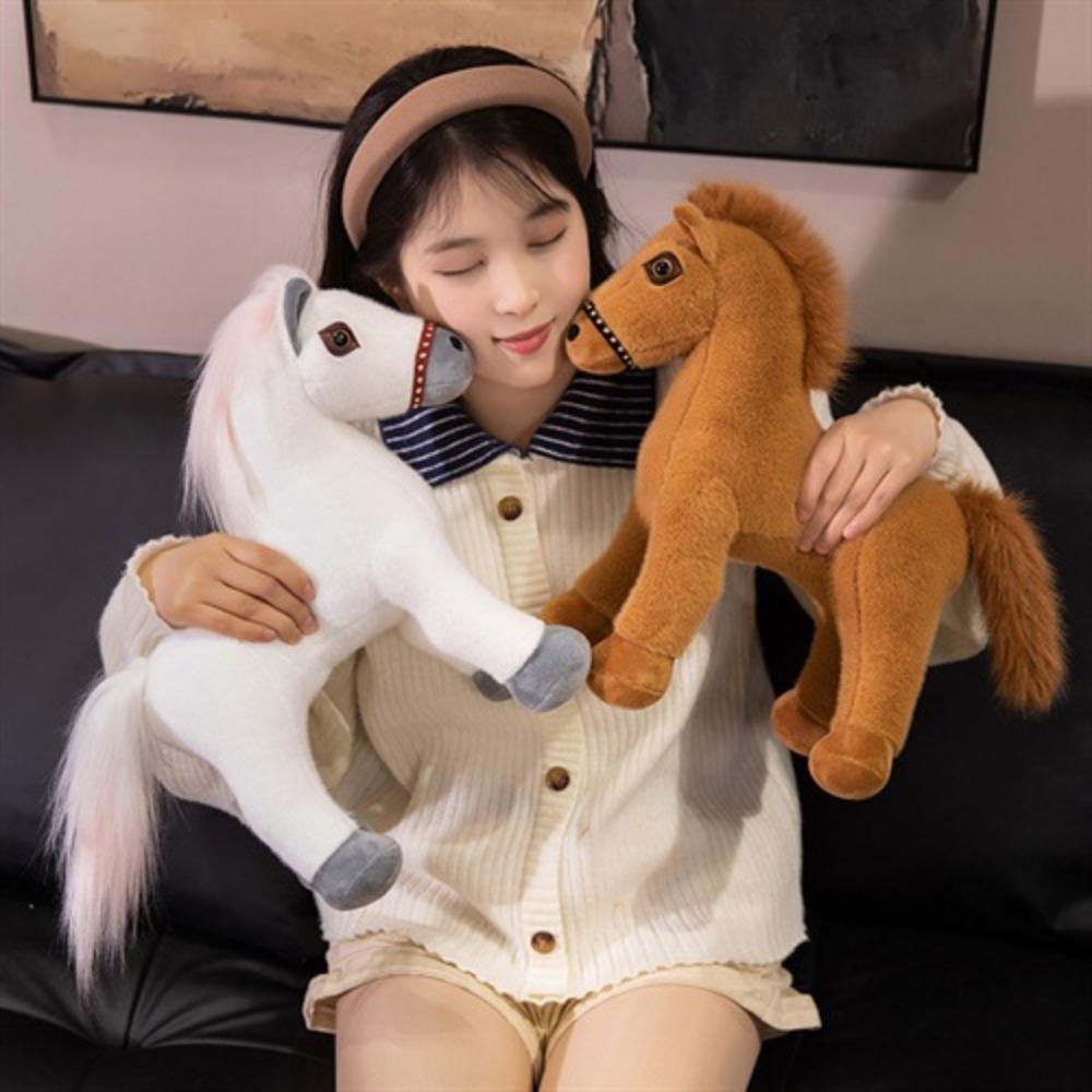 Cute cute Internet celebrity pony pendant plush toy doll pony bag pendant keychain rag doll