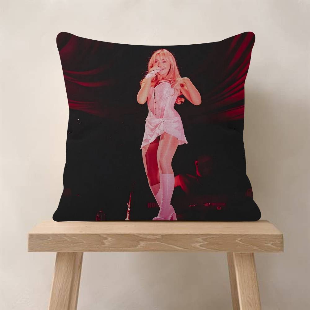 Fashion Singer SSabrina CCarpenter Pillow Cover Sofa Cushion Cover Home Room Decoration Children Gift