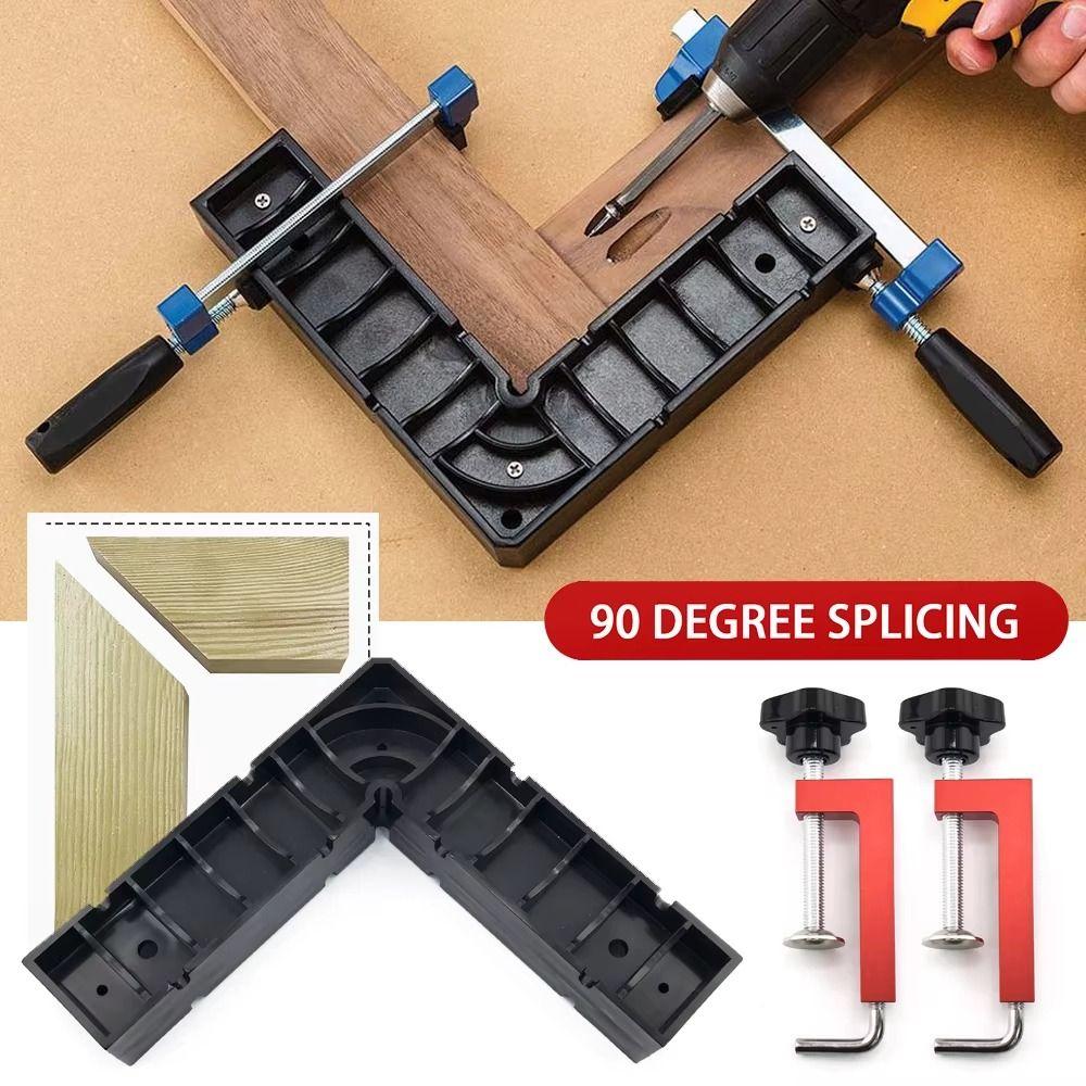 Precision Right Angle Clip Multi-Functional Angle Locator Block Wood Clamp Set  Woodworking Project