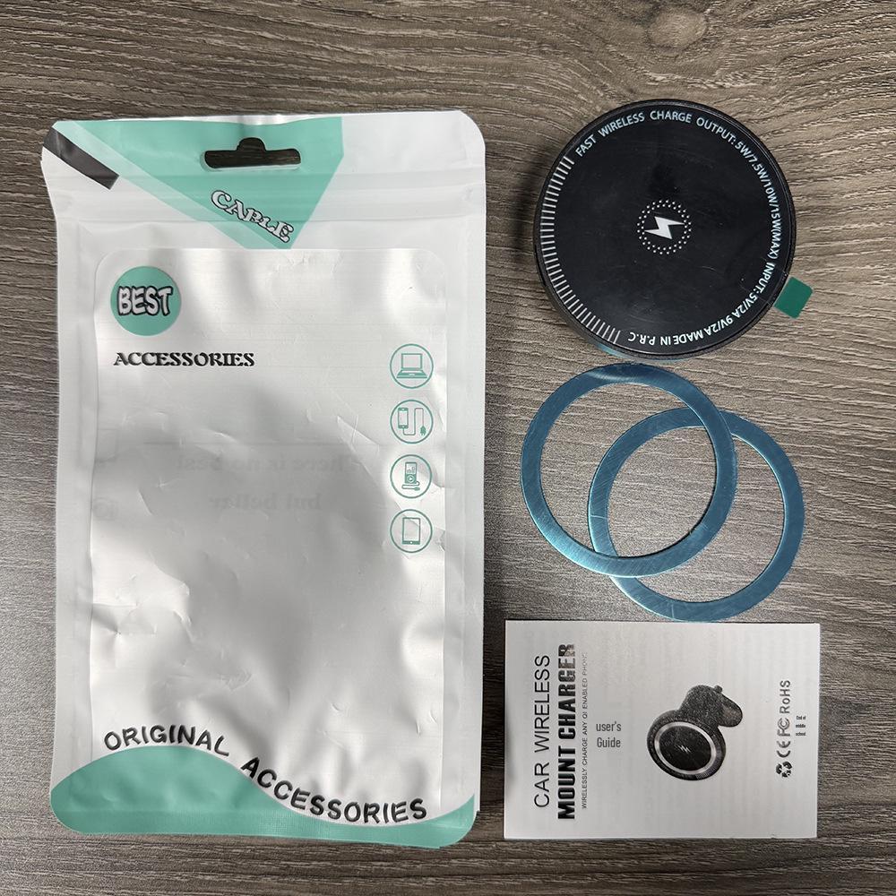 Magnetic Car Wireless Charger & Phone Holder