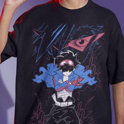 Anime Tişört, Anime Vintage Özel Tişört Unisex, Anime Manga Tişörtü, Anime Severler Tişörtü, Grafik Anime Tişört, Manga Tişörtü, Japon Anime