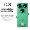 Single Effects Pedal For Electric Guitar With Aluminum Body For Distortion And Modulation