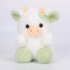 Kawaii Strawberry Cow Plush Toy for Children, Soft Doll, Multicolor Pillow, Holiday Gift, 20cm
