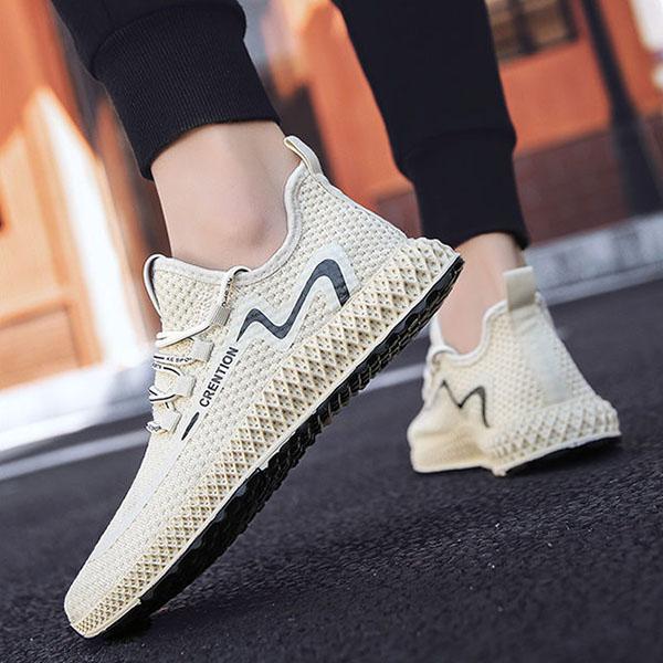 Men's Sneakers Mesh Casual Sports Shoes Lightweight Men Soft Sole Non Slip Shoes Breathable Male Footwear Walking Shoe