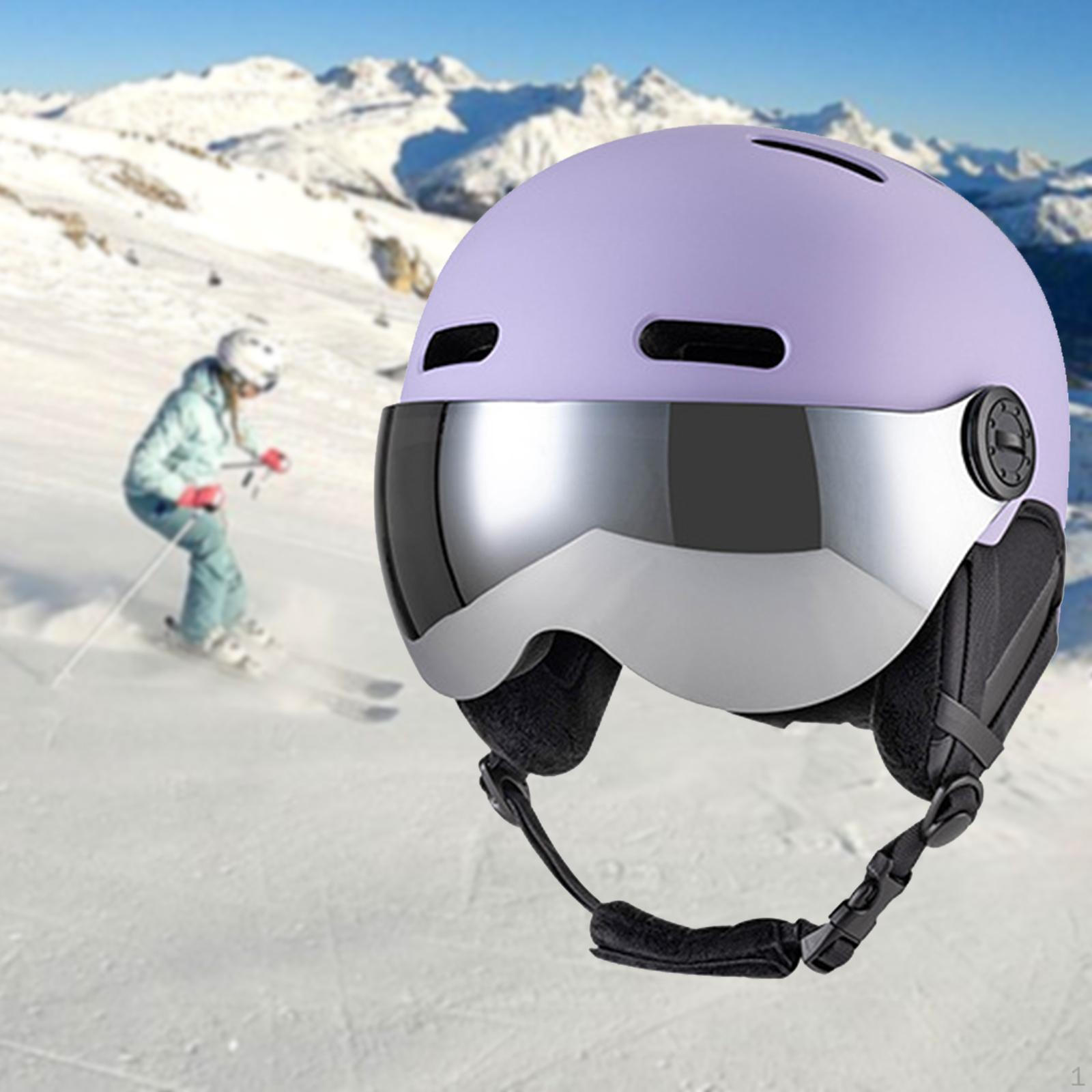 

Шолом для сноуборду з лижними окулярами Аксесуари для скейтборду Дихаючі лінзи Легкий тип S