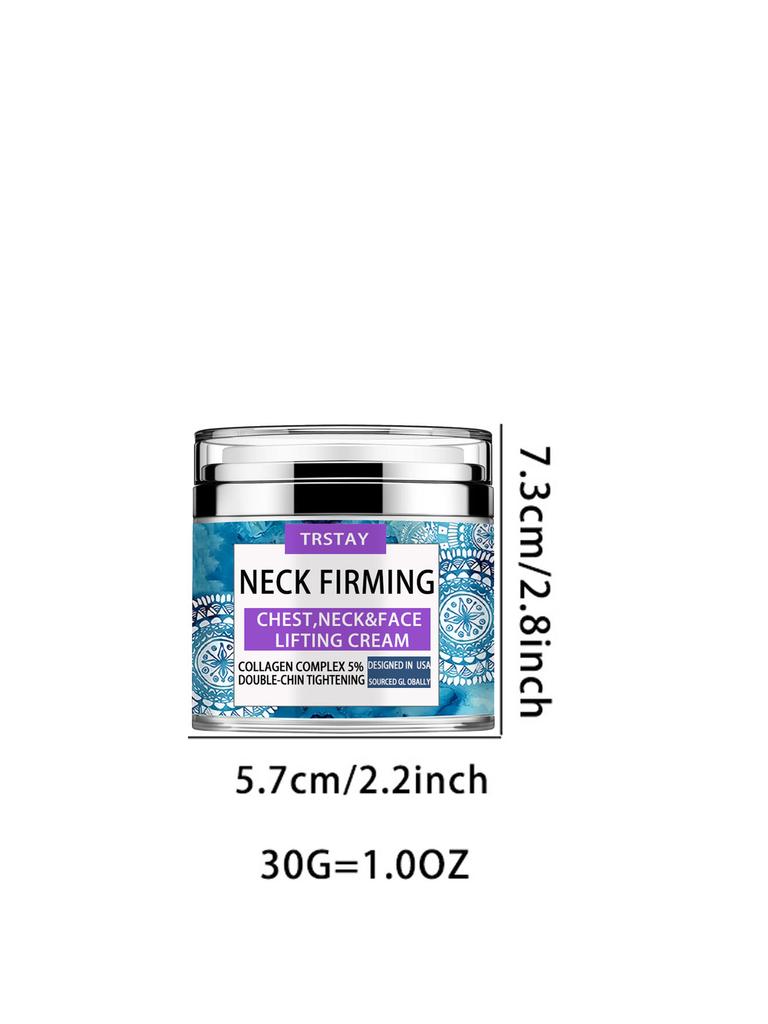Neck Firming Cream - Double Chin Reducer - Retinol & Collagen Skin Tightening Cream - Anti-Aging Moisturizer for Neck