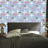 Wallpaper Sketches of airplanes for living room and bedroom 50x1000
