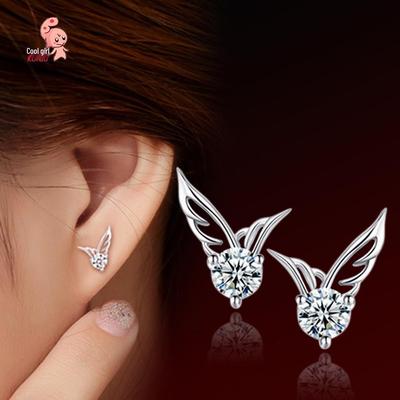 2017 Angel Wings Fashion Mini Stud Earrings - Small Ear Accessories