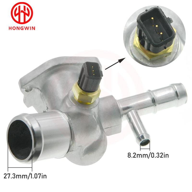 OEM 25620-2B003,25600-2B003 Neues Thermostatgehäuse Passend für Hyundai Accent Avante Elantra Solaris I20 I30 Kia Rio Soul 256202B003