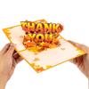  Popup Thanksgiving Greeting Card Handcrafted Harvest Theme Paper Card