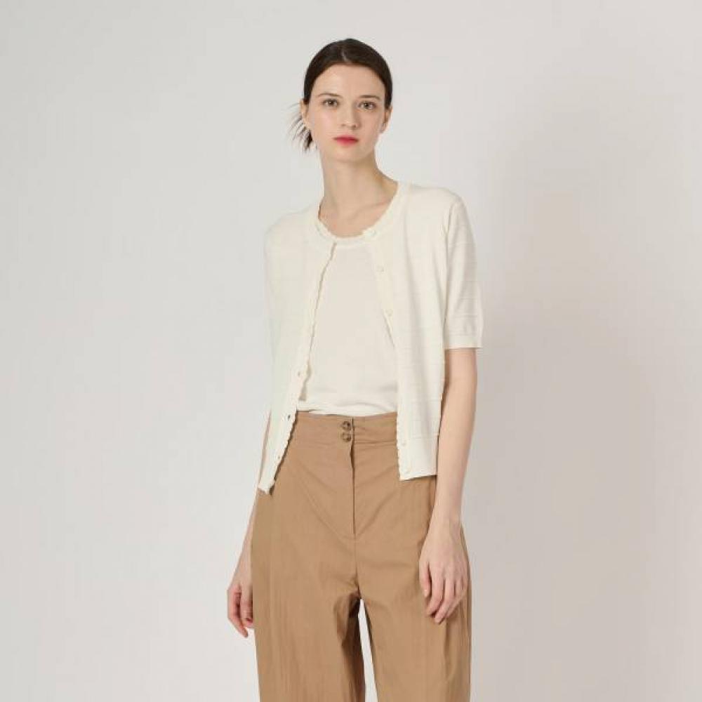 

Bcbg Embossed Stripe Cardigan B4m4k275 Dark brown (75)/55