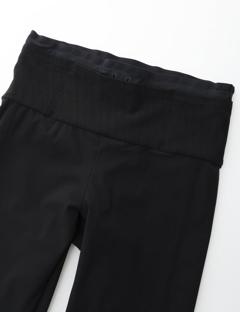 North Leggings Spats Impulse Short Tights NB42475 Black WM [The Face] Women's