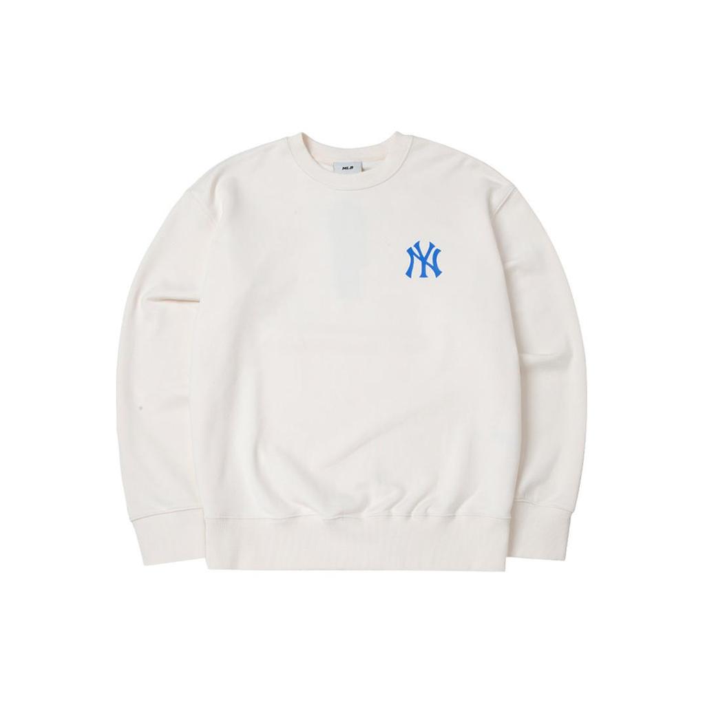 New MLB American Sweatshirt Unisex White 3AMTV0741-50CRS