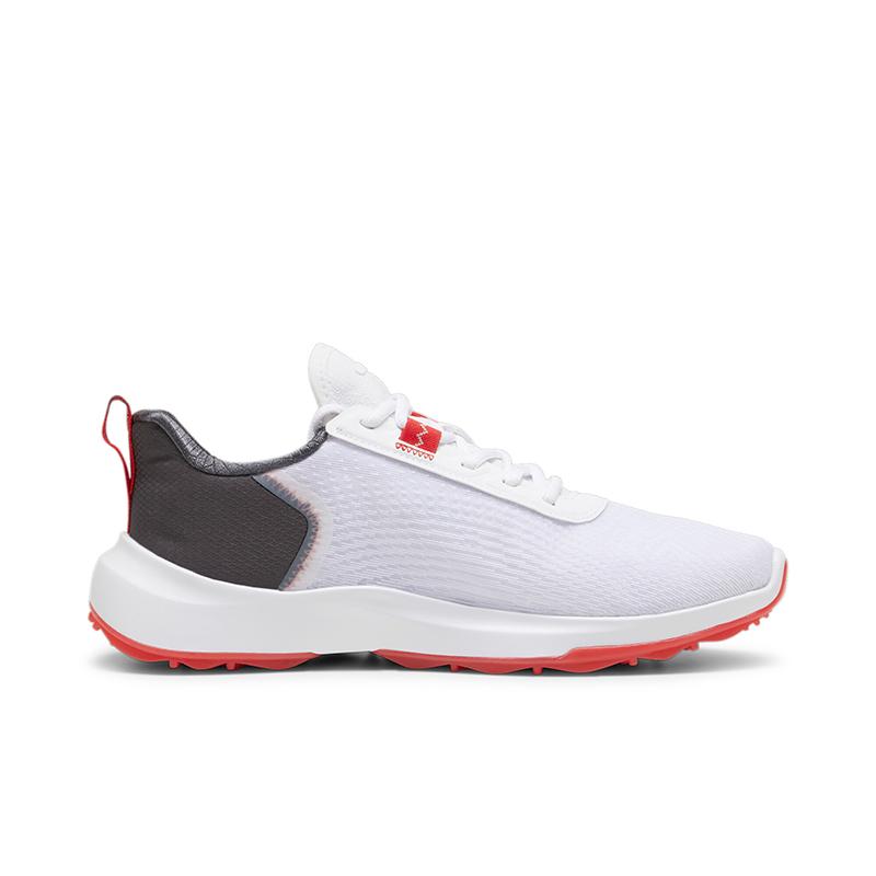 Puma Ferrari Electron E Comfortable Simple Non-Slip Wear-Resistant Golf Shoes Men Golf Shoes White 379204-01
